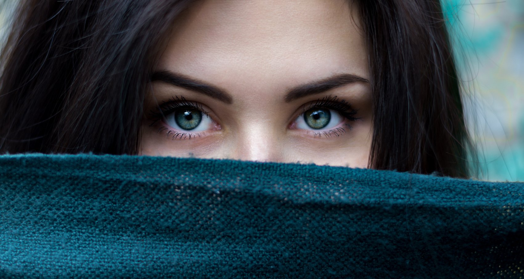 Woman with Green Eyes